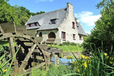 Ehemalige Mühle in der Bretagne