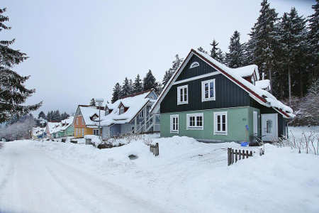 Winter-Ferienhaus im Harz