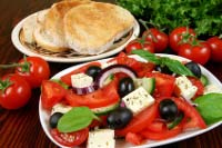 Griechischer Salat als Vorspeise