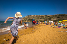 Strand auf der Insel Gozo